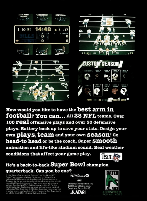 Troy Aikman NFL Football - Dos