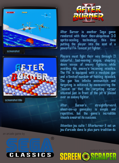 After Burner II - Dos