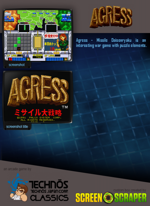 Agress - Missile Daisenryaku - Dos