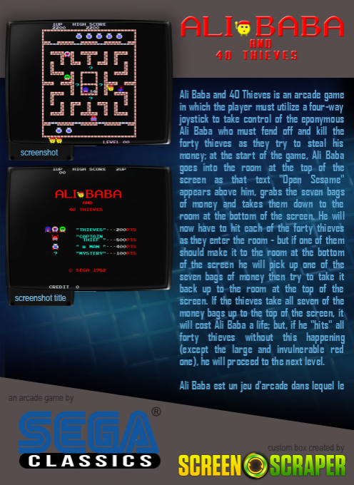 Ali Baba And 40 Thieves - Dos