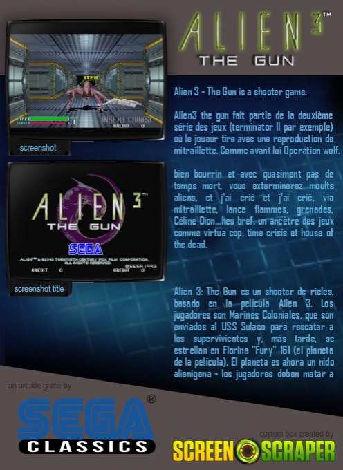 Alien3 - The Gun - Dos