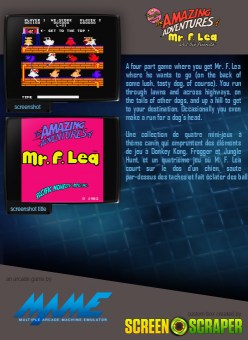 Amazing Adventures Of Mr. F. Lea, The - Dos