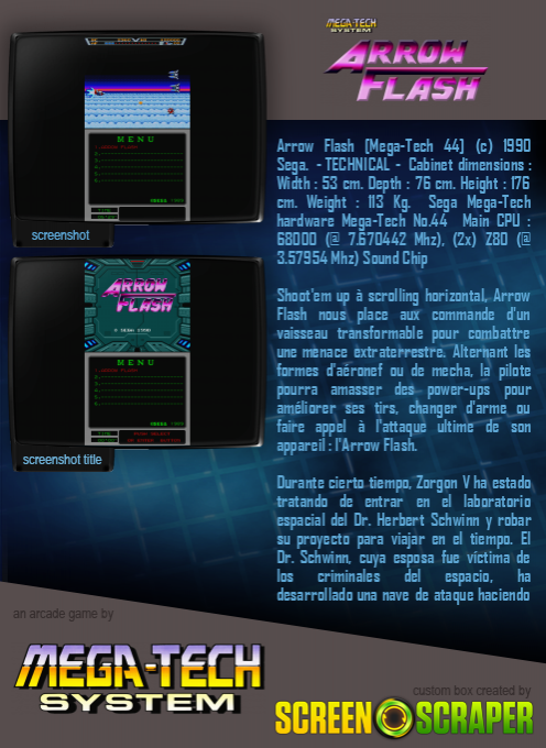 Arrow Flash (mega-tech) - Dos