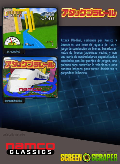 Attack Pla-Rail - Dos