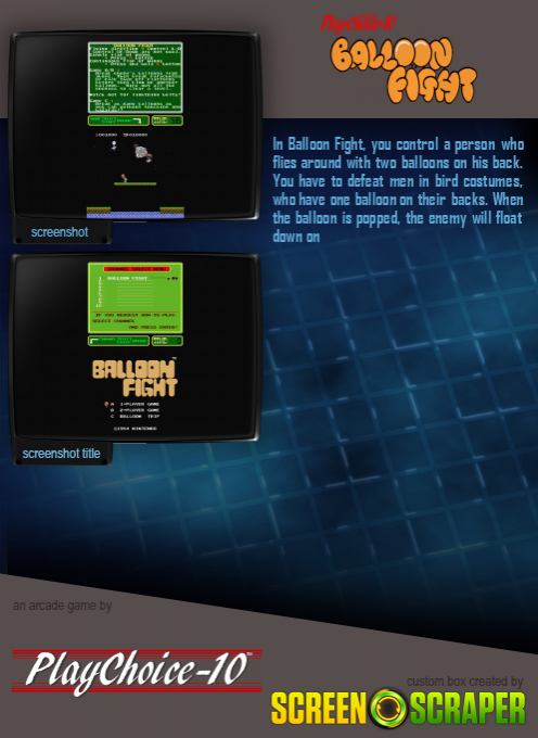 Balloon Fight (playchoice-10) - Dos