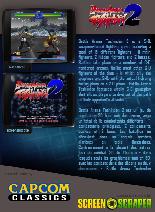 Battle Arena Toshinden 2 dos