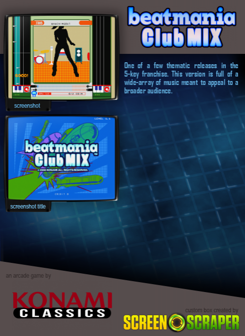 Beatmania Club Mix - Dos