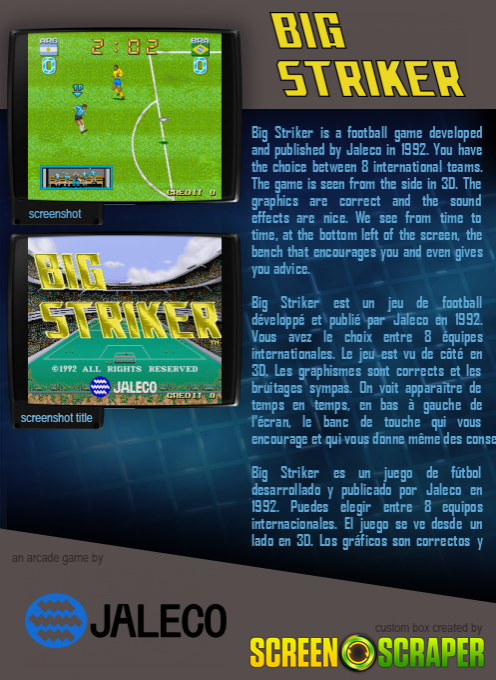 Big Striker - Dos