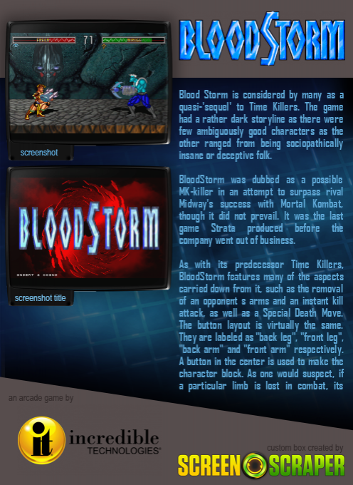 Blood Storm dos