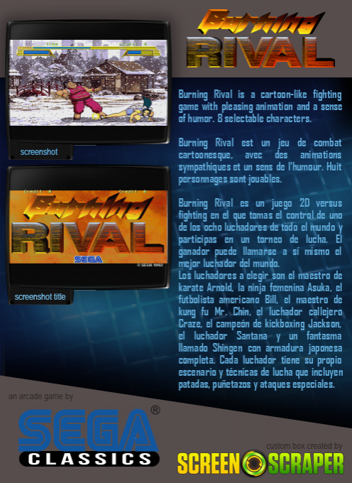 Burning Rival dos