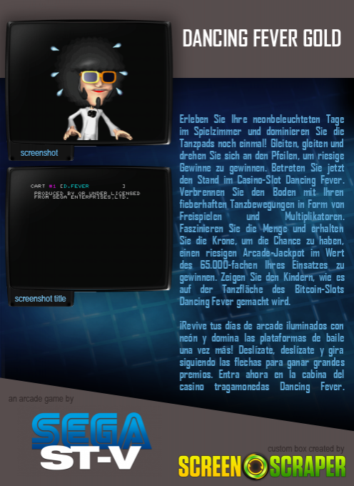 Dancing Fever Gold - Dos