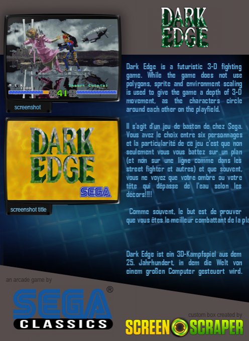 Dark Edge dos