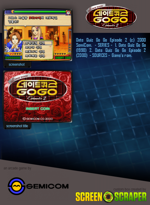 Date Quiz Go Go Episode 2 - Dos