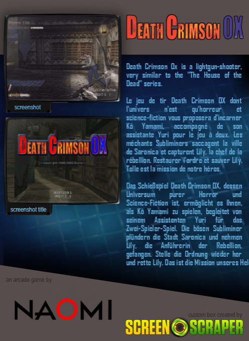 Death Crimson OX - Dos