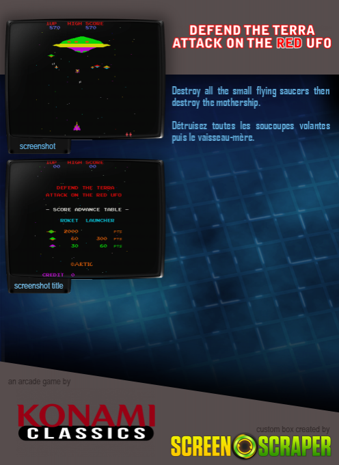 Defend the Terra Attack on the Red UFO - Dos