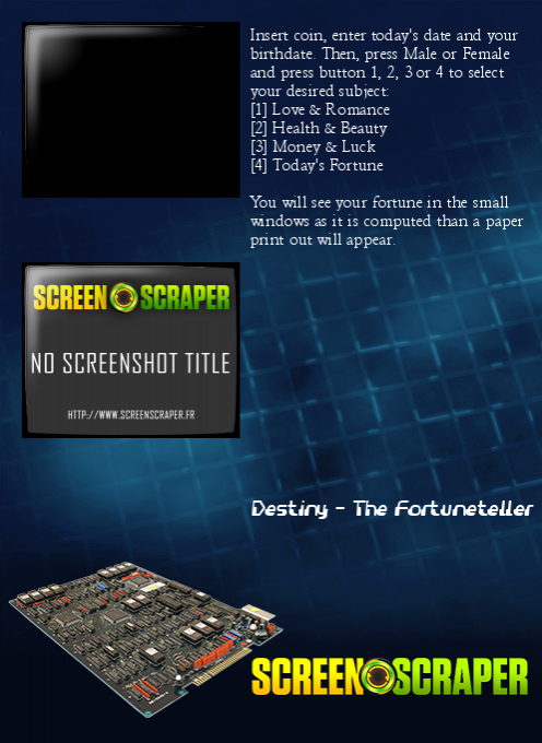 Destiny - The Fortuneteller - Dos