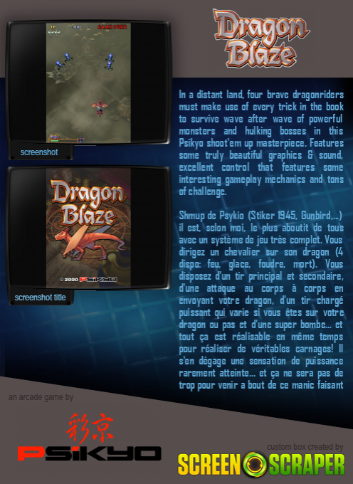 Dragon Blaze - Dos