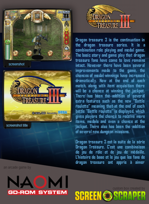 Dragon Treasure III - Dos