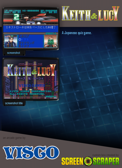 Dramatic Adventure Quiz Keith And Lucy - Dos