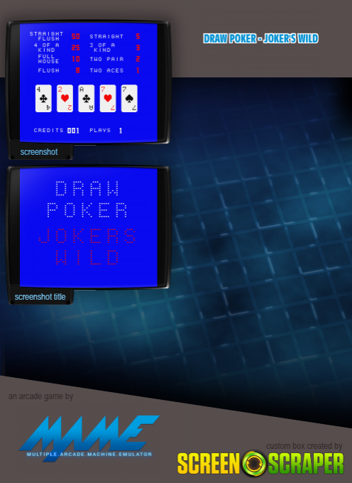 Draw Poker - Joker's Wild - Dos