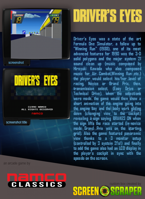 Driver's Eyes - Dos