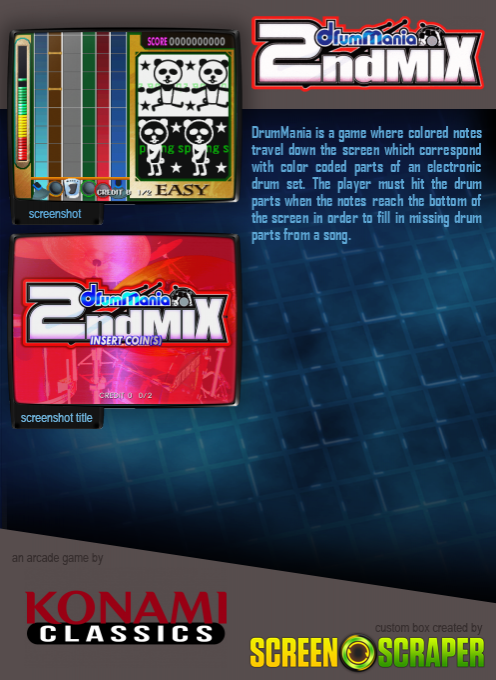 Drummania 2nd Mix - Dos