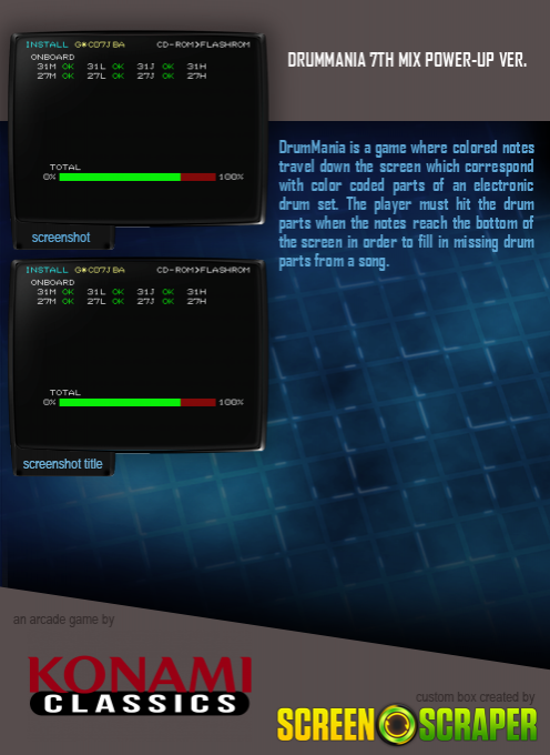 Drummania 7th Mix Power-up Ver. - Dos
