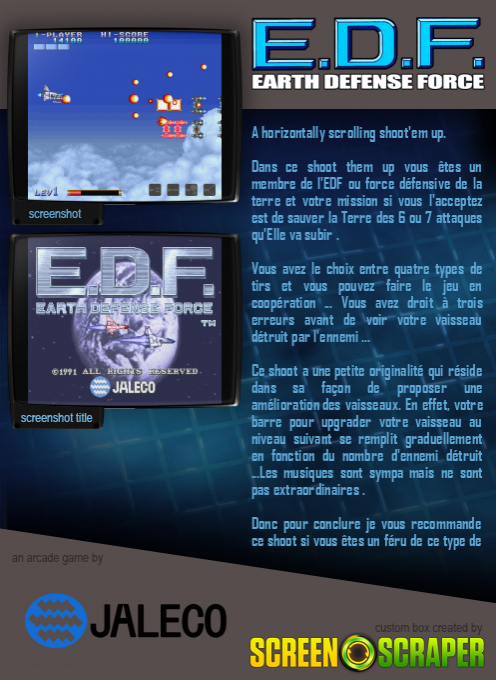 E.d.f. - Earth Defense Force - Dos