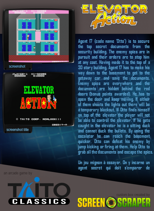 Elevator Action - Dos