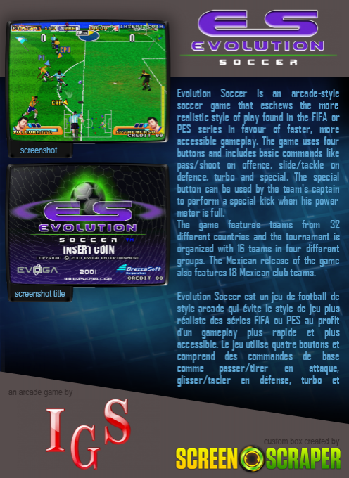 Evolution Soccer - Dos