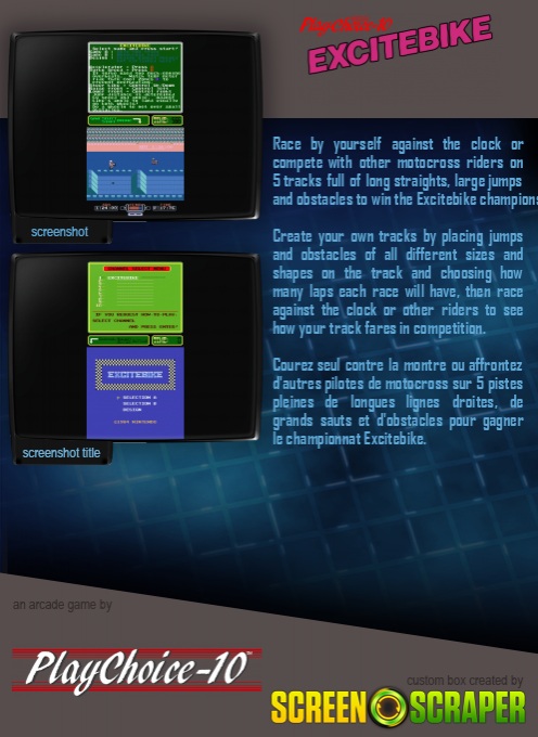 Excite Bike (playchoice-10) - Dos