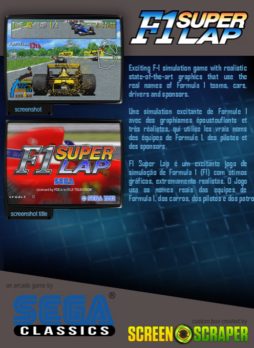 F1 Super Lap - Dos