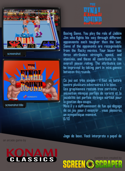 Final Round, The - Dos