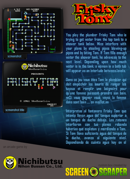 Frisky Tom (Bandai) dos