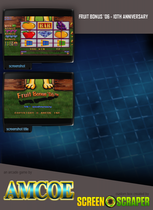 Fruit Bonus '06 - 10th Anniversary - Dos