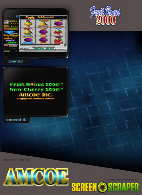 Fruit Bonus 2000 / New Cherry 2000 - Dos