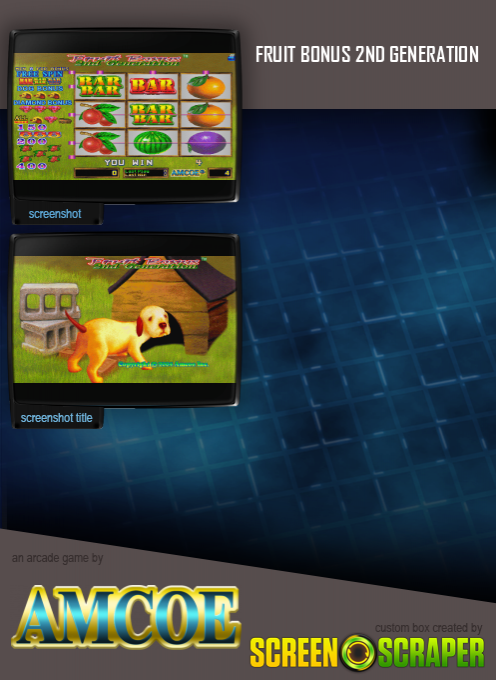 Fruit Bonus 2nd Generation - Dos