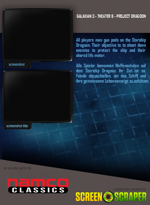 Galaxian 3 - Theater 6 - Project Dragoon - Dos