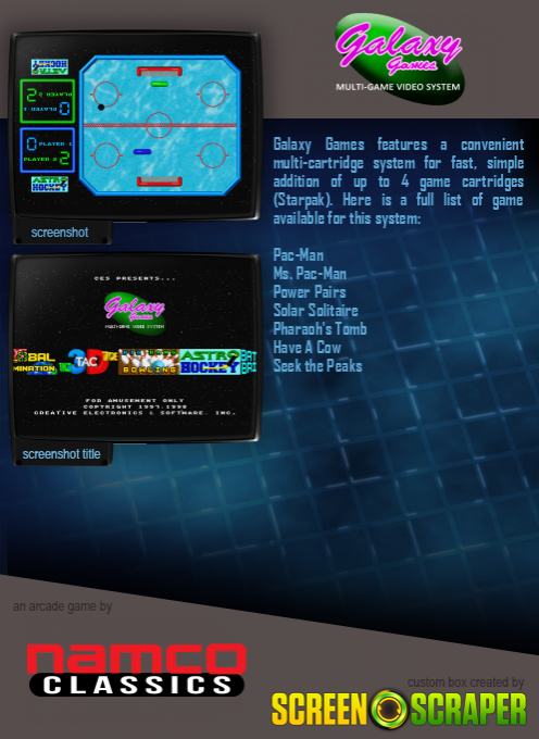 Galaxy Games Starpak 2 - Dos