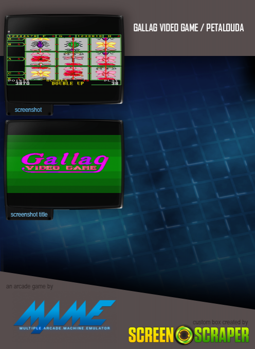 Gallag Video Game / Petalouda - Dos