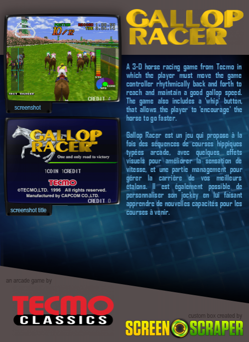 Gallop Racer - Dos