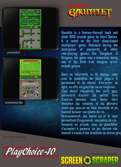 Gauntlet dos