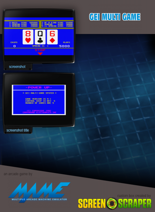 Gei Multi Game - Dos