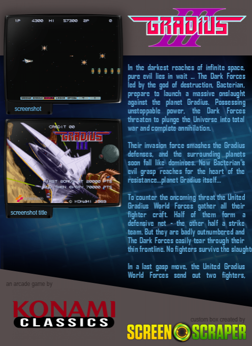 Gradius 3 - Dos