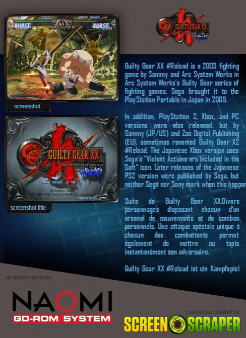 Guilty Gear Xx #reload dos