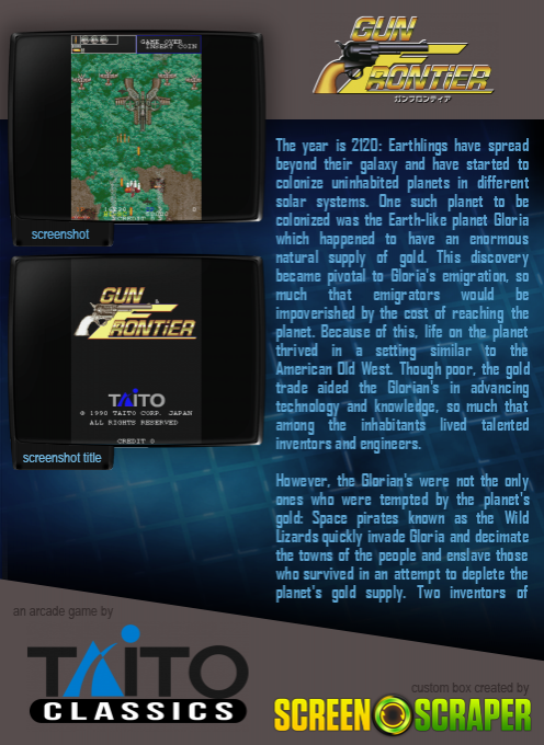 Gun And Frontier - Dos