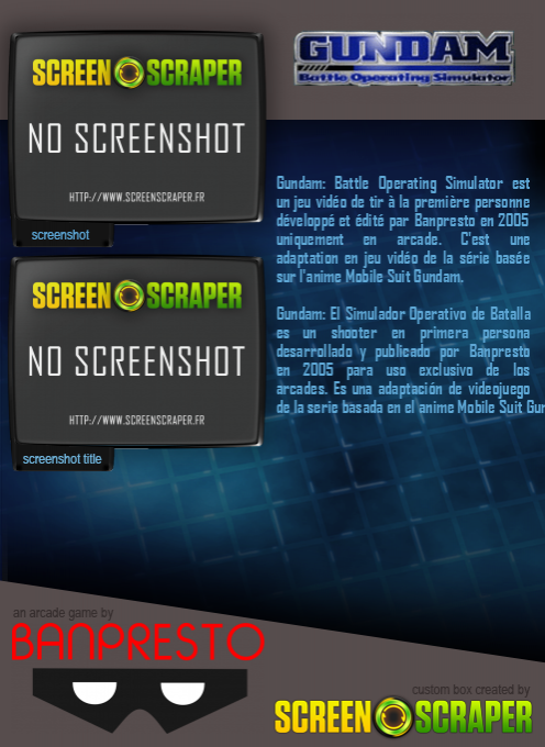 Gundam Battle Operating Simulator - Dos