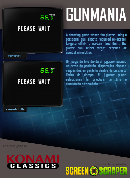 Gunmania - Dos