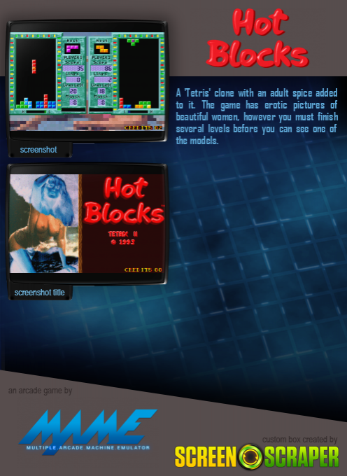Hot Blocks - Tetrix 2 - Dos