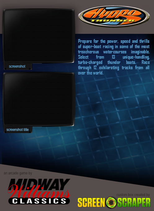 Hydro Thunder - Dos